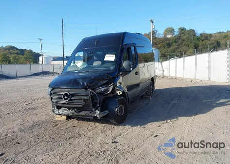 2023 Mercedes-Benz Sprinter 2500 Standard Roof 4-Cyl Diesel Ho z USA, uszkodzony, nr VIN W1Z4NFHY8PP599657